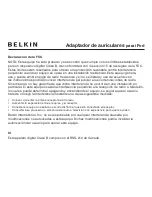 Preview for 21 page of Belkin Headphone Adapter Quick Installation Manual