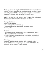 Preview for 4 page of Belkin Invisio B3 User Manual