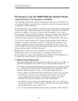 Preview for 5 page of Belkin N1 MIMO User Manual