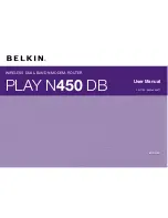 Belkin N450 DB User Manual preview