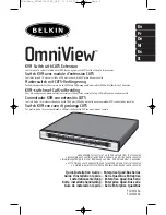 Preview for 1 page of Belkin OmniView ENTERPRISE Quad-Bus Series Quick Installation Manual