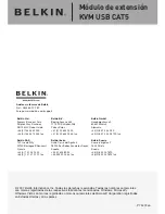 Preview for 90 page of Belkin OmniView F1D086Uea User Manual