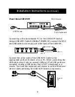 Предварительный просмотр 7 страницы Belkin OmniView F1D104-USB User Manual