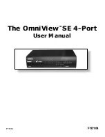 Belkin OmniView F1D104 User Manual предпросмотр