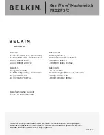 Предварительный просмотр 36 страницы Belkin OMNIVIEW F1DA104PEA (German) Benutzerhandbuch