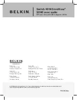 Preview for 12 page of Belkin OmniView F1DD102Lea Quick Installation Manual