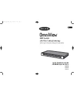 Предварительный просмотр 2 страницы Belkin OmniView F1DE108C Quick Installation Manual