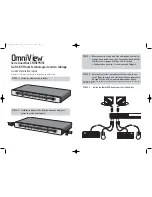 Предварительный просмотр 8 страницы Belkin OmniView F1DE108C Quick Installation Manual