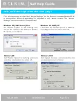 Предварительный просмотр 2 страницы Belkin OmniView F1DP108G Self Help Manual