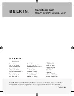 Предварительный просмотр 40 страницы Belkin OMNIVIEW PRO3 F1DA208ZEA Quick Install Manual