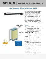 Belkin OmniView PRO3 PS/2 Specifications предпросмотр