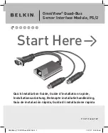 Belkin OmniView Quad-Bus Quick Installation Manual preview