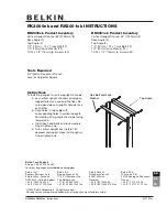 Предварительный просмотр 1 страницы Belkin P35727ec Instructions Manual