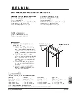 Предварительный просмотр 3 страницы Belkin P35727ec Instructions Manual