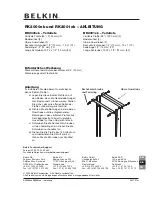 Предварительный просмотр 5 страницы Belkin P35727ec Instructions Manual