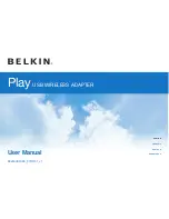 Belkin Play F7D2101 User Manual preview