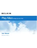 Belkin Play Max F7D4301 User Manual предпросмотр