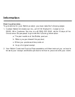 Preview for 11 page of Belkin power inverter User Manual