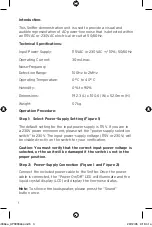 Preview for 2 page of Belkin PureAV Operating Instructions Manual