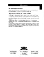 Preview for 21 page of Belkin Regulator Pro Gold Series User Manual