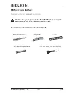 Preview for 6 page of Belkin RK1000 User Manual