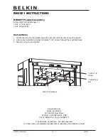 Предварительный просмотр 1 страницы Belkin RK5001 Instructions