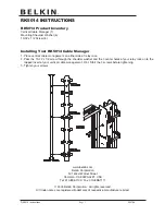 Предварительный просмотр 1 страницы Belkin RK5014 Instructions