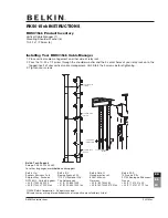 Belkin RK5015 Instructions Manual предпросмотр