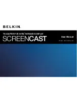 Belkin SCREENCAST F7D4501 User Manual предпросмотр