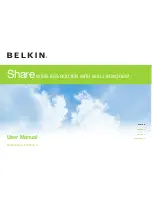 Belkin Share 8820ed00394 F7D3402 v1 User Manual предпросмотр