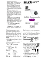 Belkin SmartBeam F5F500 User Manual предпросмотр