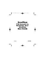 Belkin SnapNType F8R0500 User Manual preview
