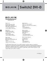 Предварительный просмотр 10 страницы Belkin Switch2 DVI-D User Manual