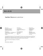 Preview for 17 page of Belkin TuneBase Direct Quick Start Manual