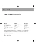 Preview for 25 page of Belkin TuneBase Direct Quick Start Manual