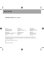 Preview for 49 page of Belkin TuneBase Direct Quick Start Manual