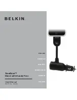 Предварительный просмотр 1 страницы Belkin TuneBase F8Z442 User Manual