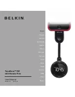 Preview for 1 page of Belkin TuneBase FM with Hands-Free User Manual