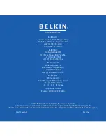 Предварительный просмотр 22 страницы Belkin TuneCast User Manual