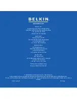 Предварительный просмотр 42 страницы Belkin TuneCast User Manual