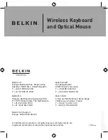 Preview for 4 page of Belkin WIRELESS F8E849-BNDL User Manual