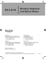 Preview for 20 page of Belkin WIRELESS F8E849-BNDL User Manual