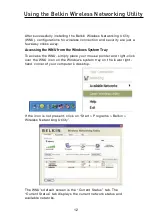 Предварительный просмотр 15 страницы Belkin Wireless Gplus Notebook Card User Manual