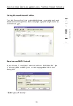 Предварительный просмотр 18 страницы Belkin Wireless Gplus Notebook Card User Manual