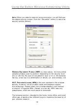Предварительный просмотр 19 страницы Belkin Wireless Gplus Notebook Card User Manual