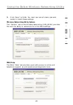 Предварительный просмотр 26 страницы Belkin Wireless Gplus Notebook Card User Manual