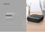 Belkin Wireless Router F5D7234-4-H User Manual предпросмотр