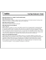 Preview for 12 page of Belkin YourType Quick Install Manual