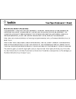 Preview for 14 page of Belkin YourType Quick Install Manual