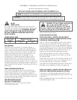 Preview for 2 page of Bell and Gossett Circuit Sentry Flo-Setter Instruction Manual